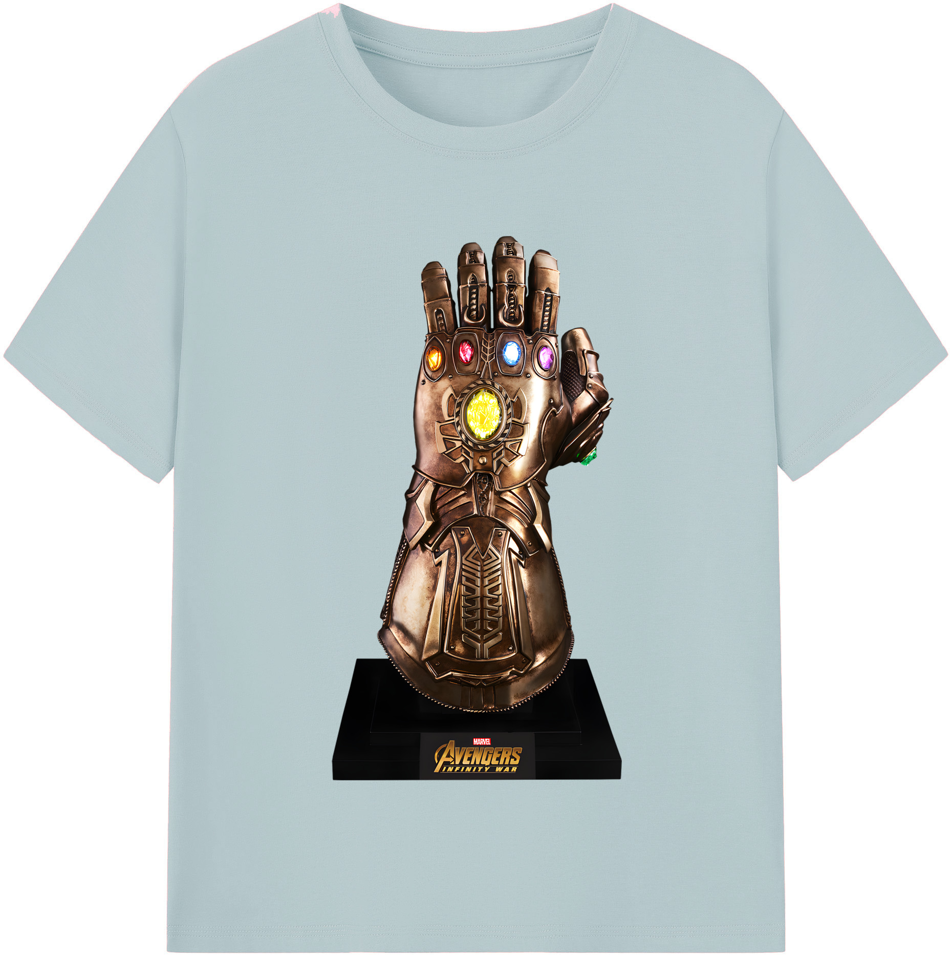 （画像用） アベンジャーズ The Avengers 綿100％半袖Tシャツ（フロントプリント）